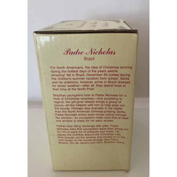 International Santa Claus Collection Padre Nicholas Brazil SC22 - Picture 3 of 6